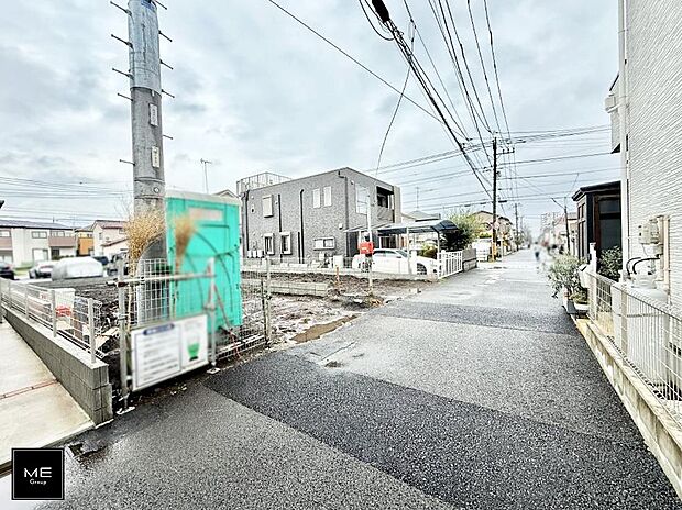 【前面道路含む現地写真】■新しい時代の息吹を感じる、心地よい環境