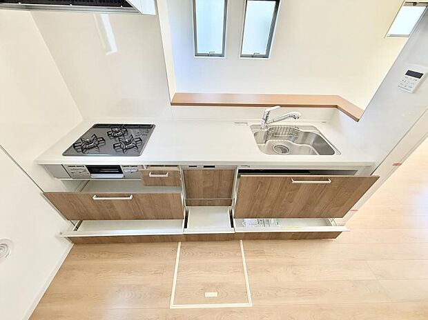 【キッチン】■料理がもっと楽しくなる、快適なキッチン空間