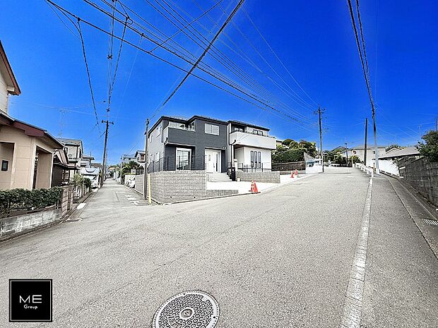 【前面道路含む現地写真】■新しい住まい、街の新しい風景