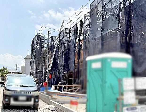 【現地外観写真】3号棟 ■新しい暮らしが始まる場所で、家族の絆を深める