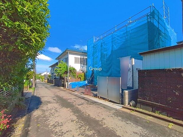 【前面道路含む現地写真】■新しい時代の息吹を感じる、心地よい環境