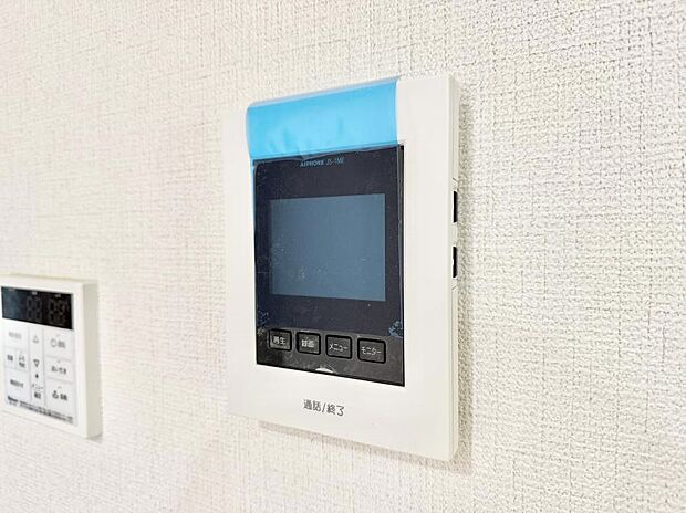 【TVモニター付インターフォン】■訪問者を確認できて安心感が増します