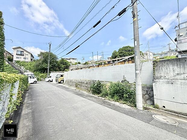【前面道路含む現地写真】■新しい住まい、街の新しい風景