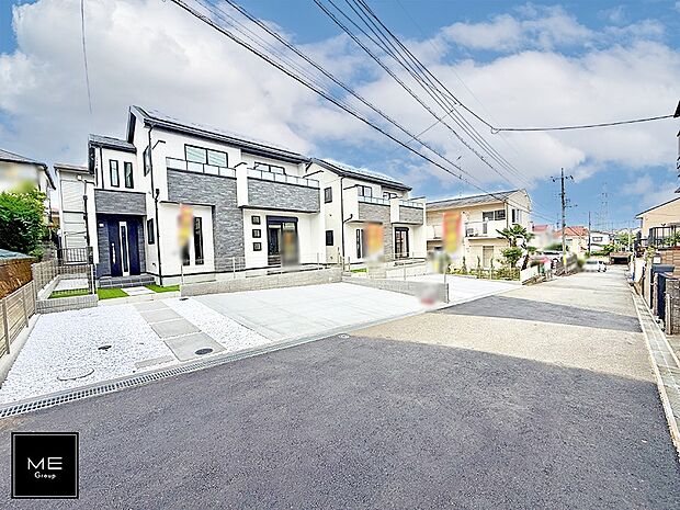 【前面道路含む現地写真】■新しい住まい、街の新しい風景
