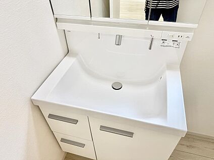 ハンドシャワー付洗面台