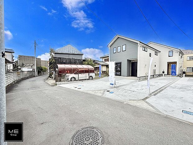 【前面道路含む現地写真】■新しい時代の息吹を感じる、心地よい環境
