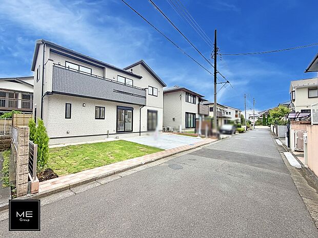 【前面道路含む現地写真】■新しい住まい、街の新しい風景