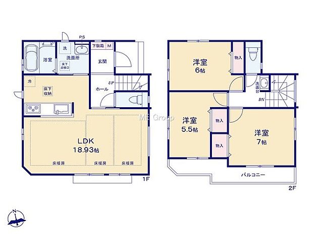 【3LDK】C号棟