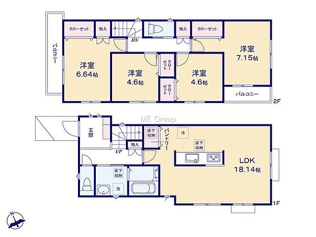 【4LDK】3号棟