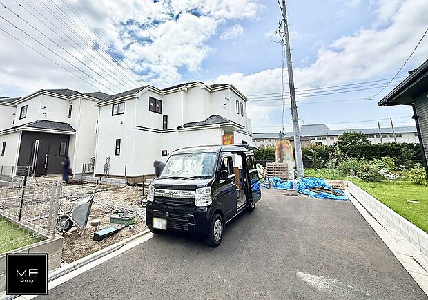 【前面道路含む現地写真】■新しい住まい、街の新しい風景