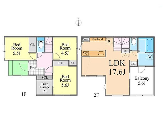 【3LDK】A号棟