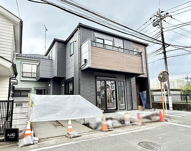 【現地外観写真】1号棟 ■家族みんなが笑顔で過ごせる、安心感のある住まい