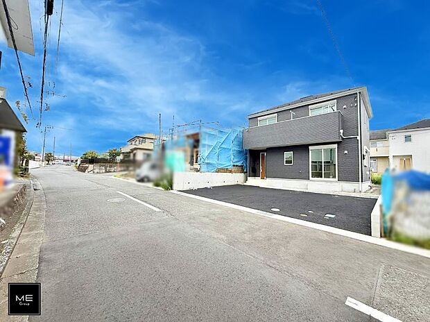 【前面道路含む現地写真】■新しい住まい、街の新しい風景