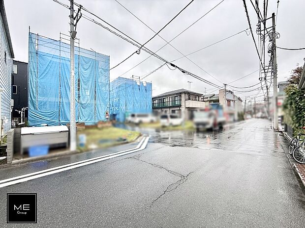 【前面道路含む現地写真】■家族とのお出かけが楽しくなる環境です
