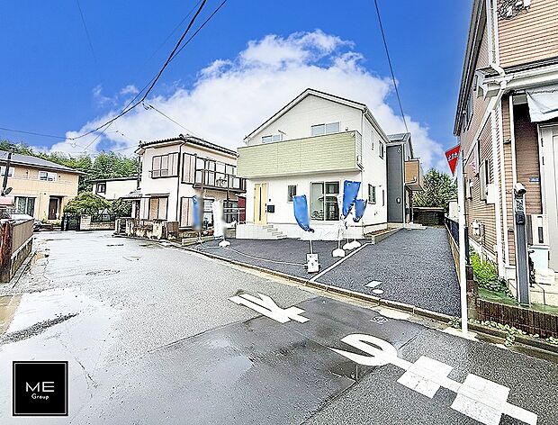 【前面道路含む現地写真】■新しい住まい、街の新しい風景