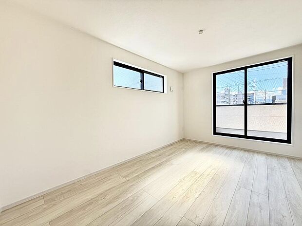 【洋室】2号棟  ■自分だけのスペース どんなお部屋にするかとっても楽しみですね