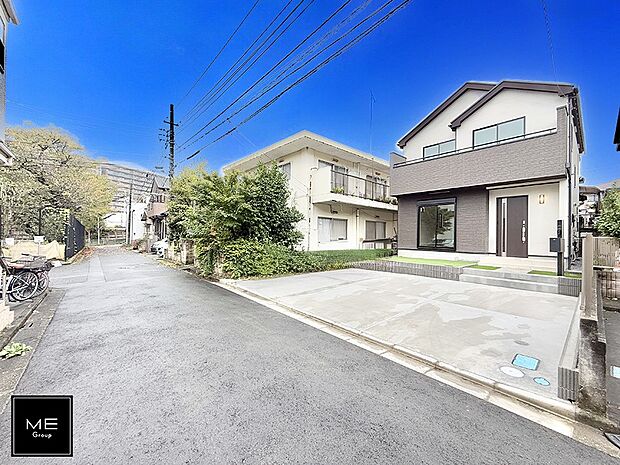 【前面道路含む現地写真】■新しい住まい、街の新しい風景