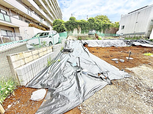 【現地外観写真】1号棟 ■新しい暮らしが始まる場所で、家族の絆を深める