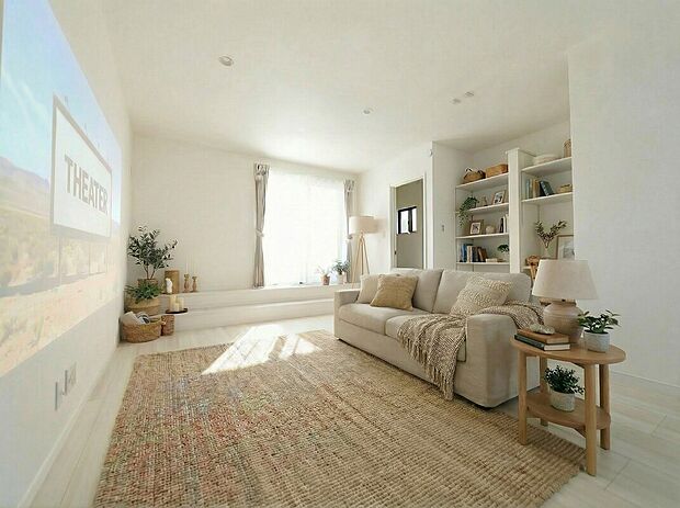 【スイートルームパース［B棟］】カウンター付きでワークスペースやスタディスペースにも活用できます。