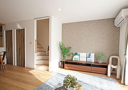 リビングアップ階段（No.B)※施工例