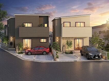 外観※完成予想パース 