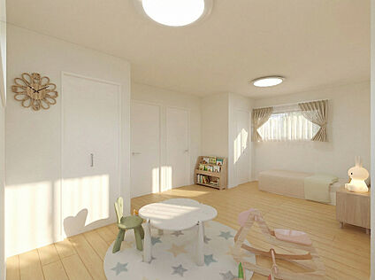 洋室B/C（C）※完成イメージパース