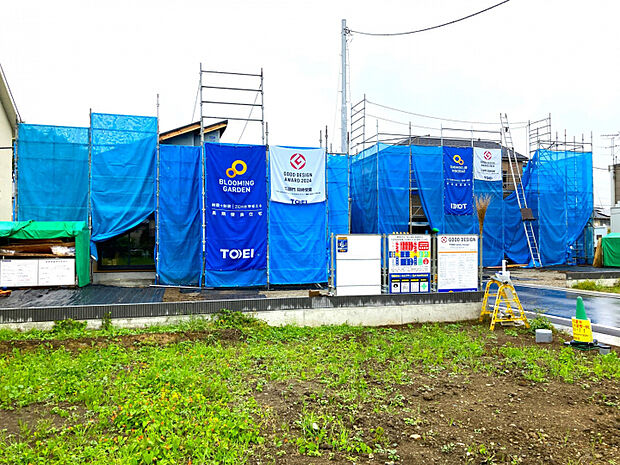 現地（10/26）　◎上棟しました！◎