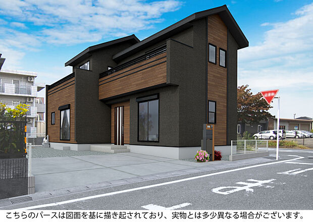 【完成予想図】　◎近くの完成物件へのご案内も可能です♪◎