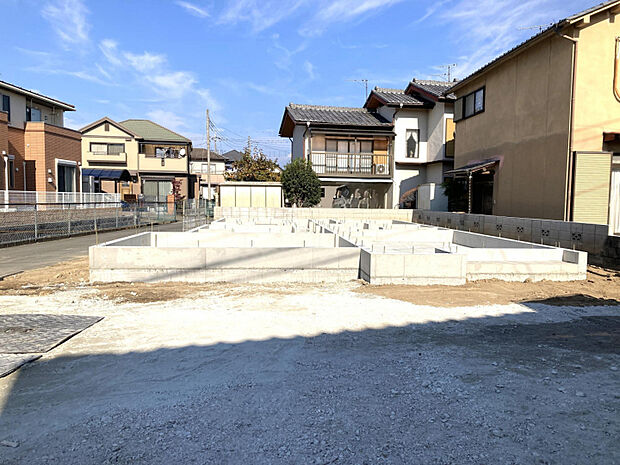 現地（11/16）　◎工事が進み、基礎が出来上がってきております！◎