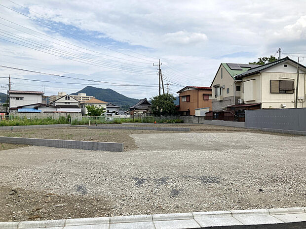 現地(8/20) ◎販売開始しました!この場所に、新しい住まいが誕生します!◎
