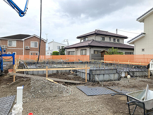 【現地（4/27）】◎着工しました！基礎工事が順調に進んでおります！◎