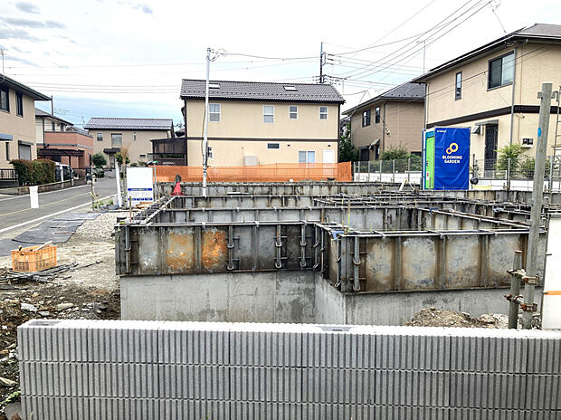 【現地(7/26)】◎着工しました!基礎工事が順調に進んでおります!◎