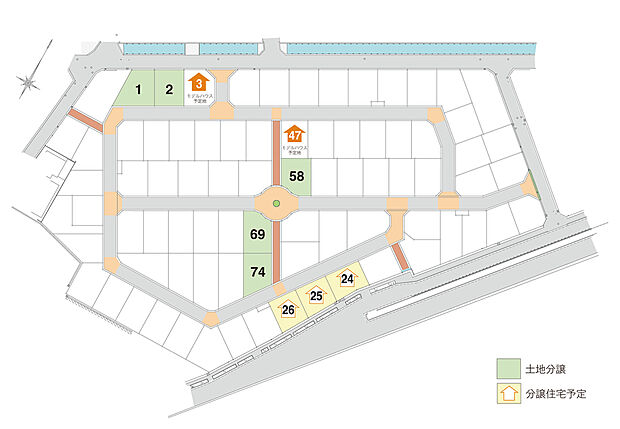 販売予定区画図