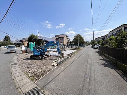前面道路含む現地