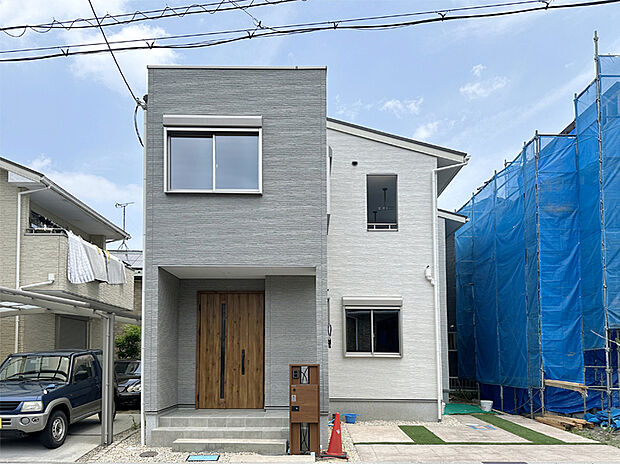 1期6-1号地外観写真　ご見学いただけます！