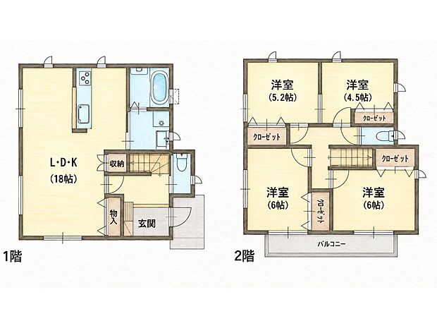 10号棟 間取図
