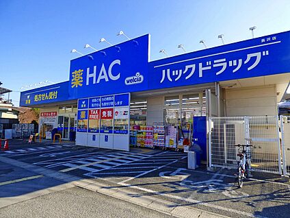 ハックドラッグ 長沢店 700m(9分)