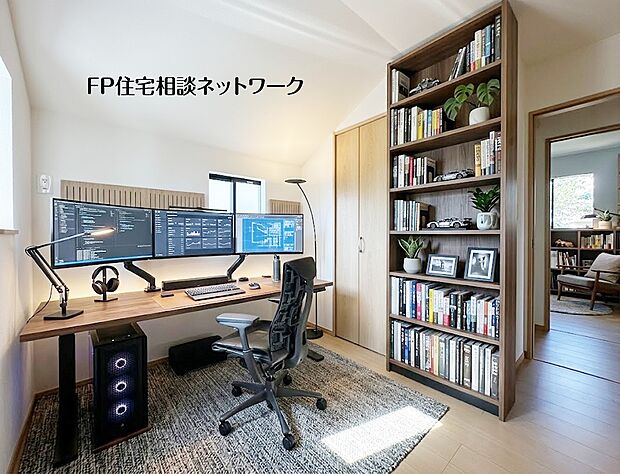【洋室】【洋室│4.2帖】 本画像はAIがCGで家具を作成しており、実際の現地に家具は設置されておりません。また、販売価格に家具等は含まれておりません。