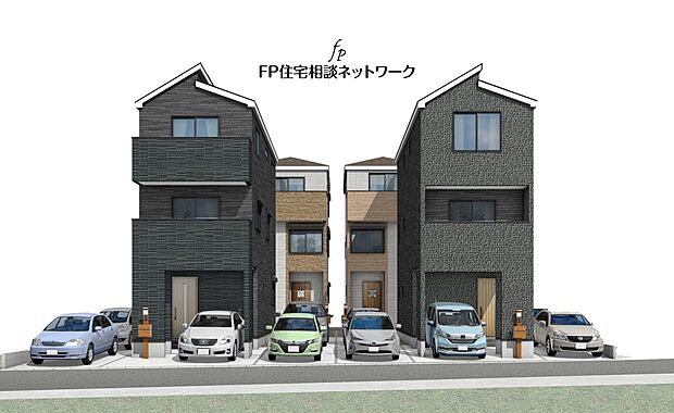 全棟4部屋完備の大型間取り！ＬＤＫも最大21.3帖あり、家族の多い方や仕事部屋が欲しいご家庭にも最適です。