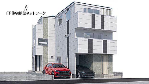 白を基調にしたスタイリッシュなデザイン！人気のカウンターキッチンでＬＤＫは広々とした空間を演出してくれます。