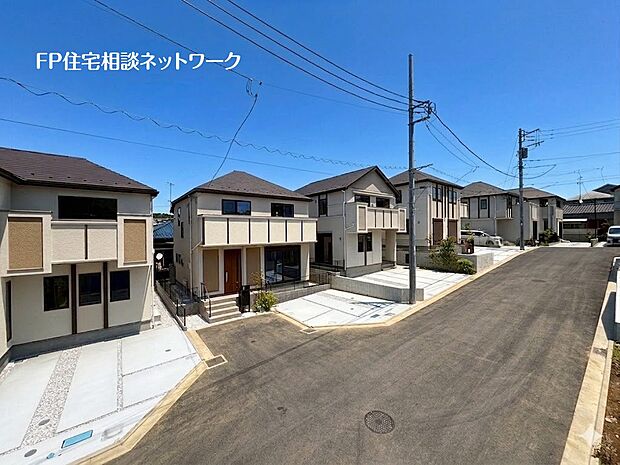 第2期分譲、整った街並で綺麗いな分譲地!間取りにもこだわったデザイナーズ住宅です。
