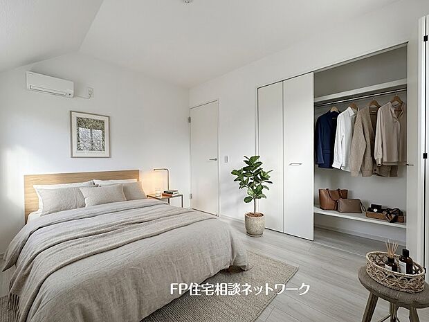 【リビング以外の居室】■居室■本画像はAIがCGで家具作成しており、実際の現地に家具は設置されておりません。また、販売価格に家具、小物等は含まれておりません。