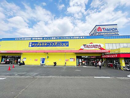 ヤマダデンキ テックランド向ヶ丘店 1100m