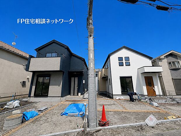 【外観】【類似外観同仕様】施工例のため分譲中の建物とは外壁、屋根開口部等の形状・仕様が異なります