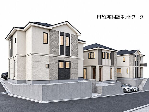 【外観】3路線利用可能なターミナル駅「溝の口」まで徒歩21分!高低差も少なく、都内へのアクセス良好。土地面積125m2以上の全16棟の大型分譲地です。