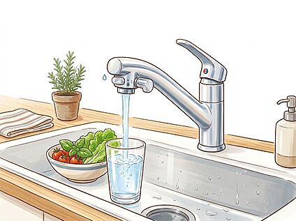 浄水器一体型水栓