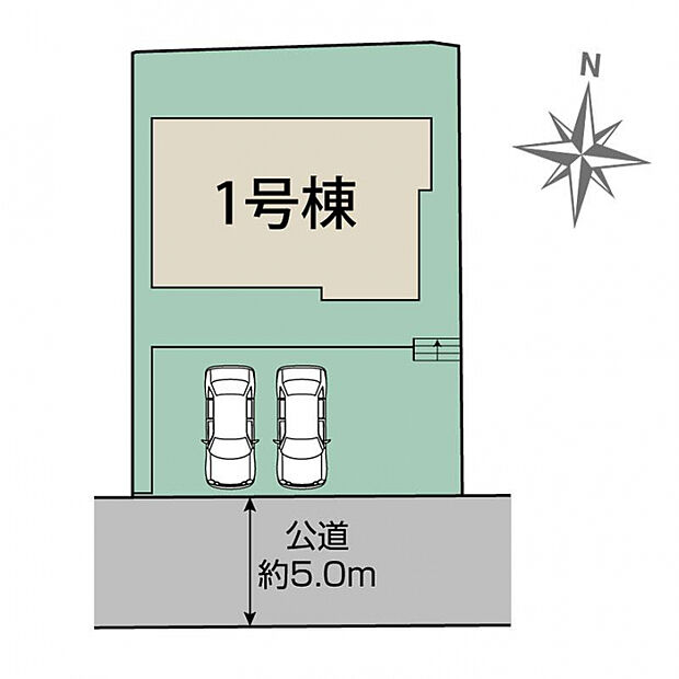 筑紫野市原1棟 区画図