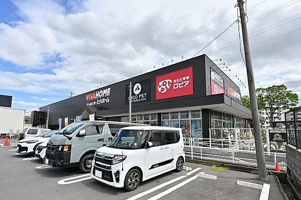 ロピア上尾ビバホーム店（約740m）