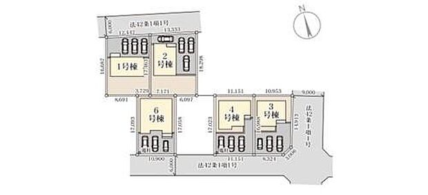カースペースは3台分ご用意しております