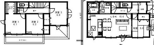 (1号棟)、価格2499万円、4LDK、土地面積159.28m2、建物面積95.43m2